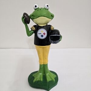 nfl PITTSBURGH STEELERS Resin Frog Player Gear Statue  Forever Collectibles‎